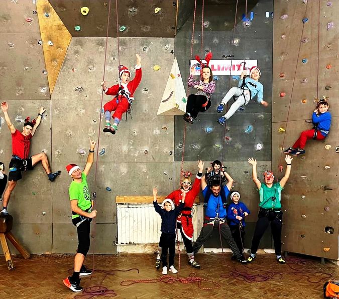Exciting Indoor Wall Climbing